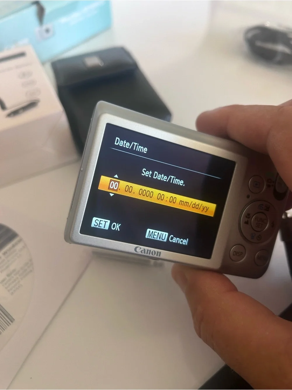 Canon Digital ELPH SD1300 IS 12.1MP Camera - W/ Charger, Software 2 Batteries
